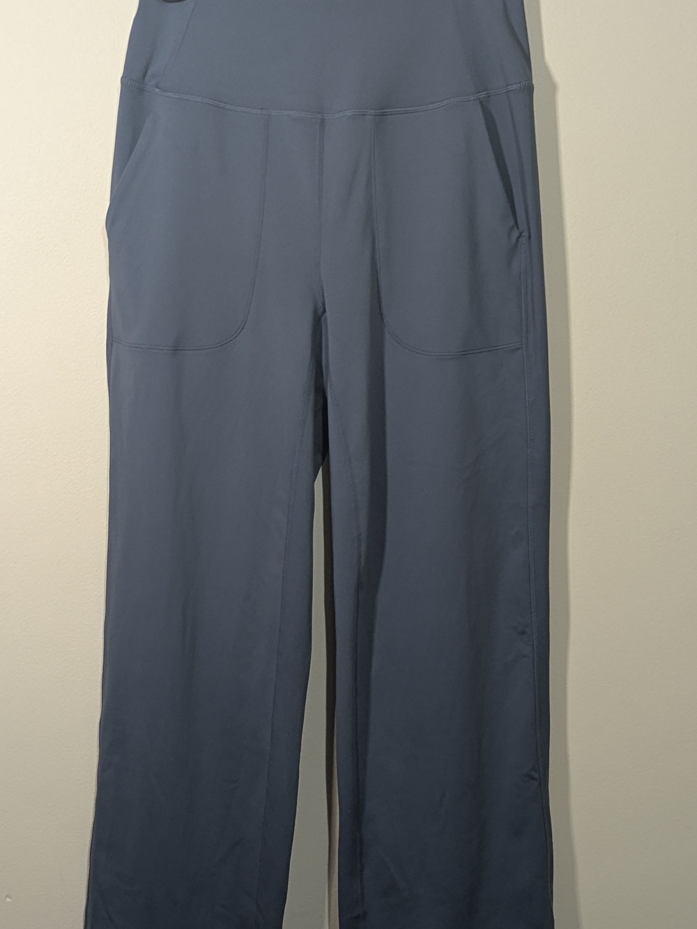 NWT Soothfeel High Rise Yoga Pants 28S Gray Wide Leg Stretch Lounge Athleisure